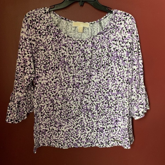 Michael Kors Floral Top | Small‎ - Picture 1 of 5